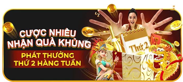 Hộp quà và tiền thưởng, biểu tượng cho khuyến mãi chào mừng thành viên mới tại Typhu88.